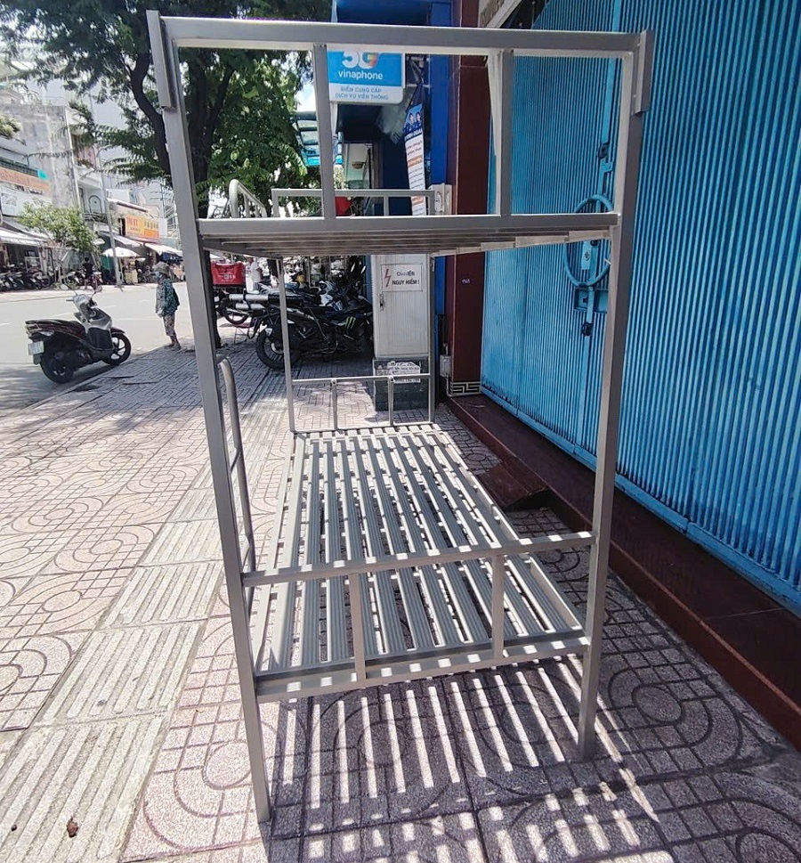 Giường 2 tầng giát sắt GTGS-1985